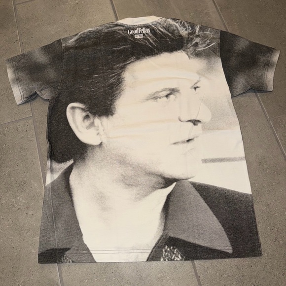Kith Monochrome Goodfellas Ray Liotta Joe Pesci Men's XS Tee EUC - Picture 2 of 3